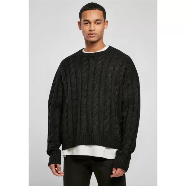  Muški džemper URBAN CLASSICS TB5512 CRNI 