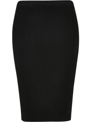 Ženska suknja URBAN CLASSICS TB5058 CRNI