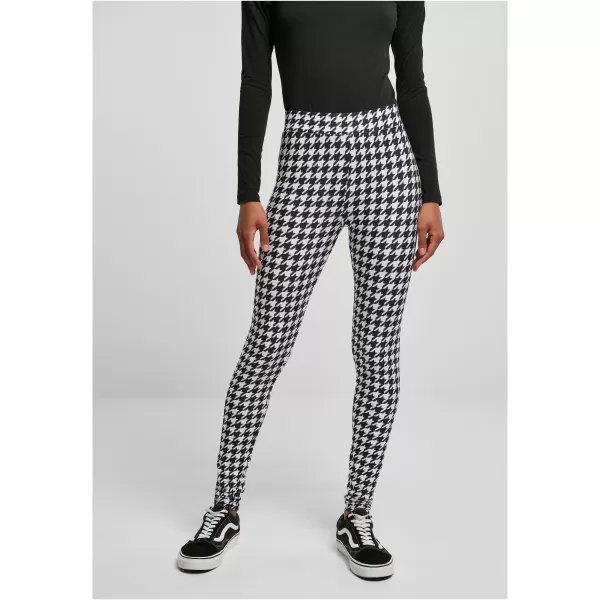  Tajice URBAN CLASSICS TB4771 CRNI HOUNDSTOOTH 