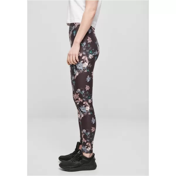 Tajice URBAN CLASSICS TB4771 CRNI MEKI CVIJET 