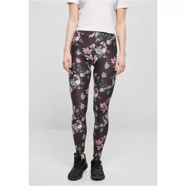  Tajice URBAN CLASSICS TB4771 CRNI MEKI CVIJET 