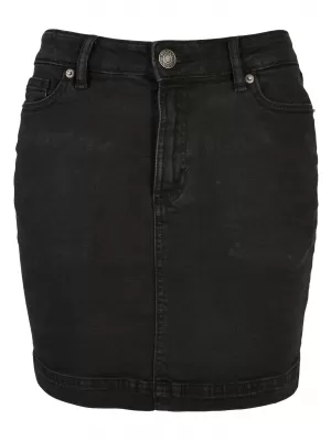 Ženska suknja URBAN CLASSICS TB4799 CRNO OPRANA
