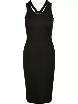 Haljina URBAN CLASSICS TB4782 CRNI