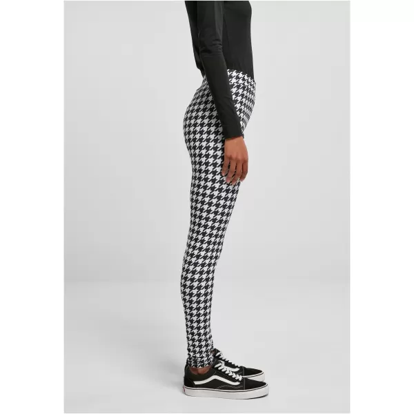  Tajice URBAN CLASSICS TB4771 CRNI HOUNDSTOOTH 