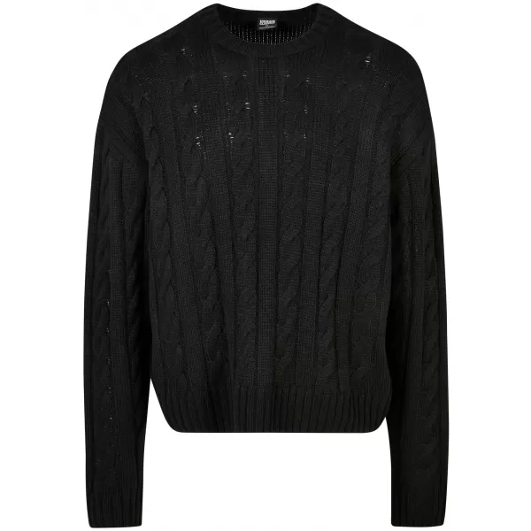  Muški džemper URBAN CLASSICS TB5512 CRNI 