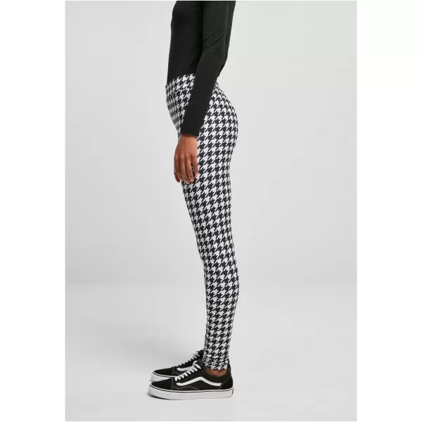  Tajice URBAN CLASSICS TB4771 CRNI HOUNDSTOOTH 