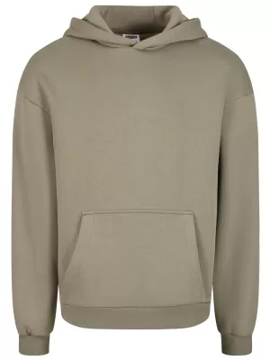 Muški sweatshirt URBAN CLASSICS TB6750 BLIJEDO MASLINASTO