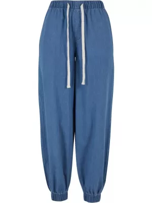 Ladijske hlače URBAN CLASSICS TB6816 SKYBLUE OPRAO