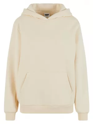 Ženski sweatshirt URBAN CLASSICS TB7105 BIJELO/PIJESAK