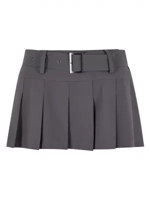 Ženska suknja URBAN CLASSICS TB7060 TAMNI KAMEN