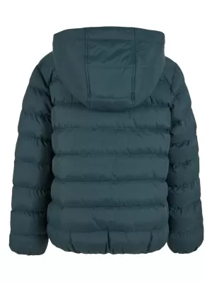 Dječja jakna URBAN CLASSICS UCK863 TAMNOZELENE BOJE