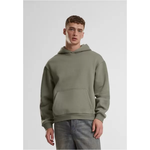  Muški sweatshirt URBAN CLASSICS TB6750 BLIJEDO MASLINASTO 