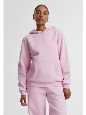 Ženski sweatshirt URBAN CLASSICS TB7105 NJEŽNO RUŽIČASTA