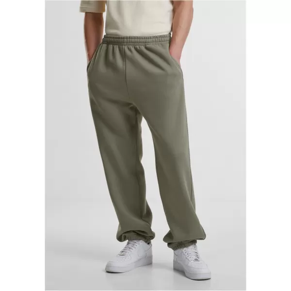  Muške trenirke URBAN CLASSICS TB6749 BLIJEDO MASLINASTO 