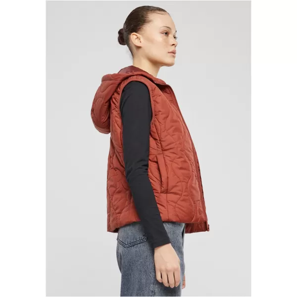  Ženski prsluk URBAN CLASSICS TB7009 TAMNA HRĐA 
