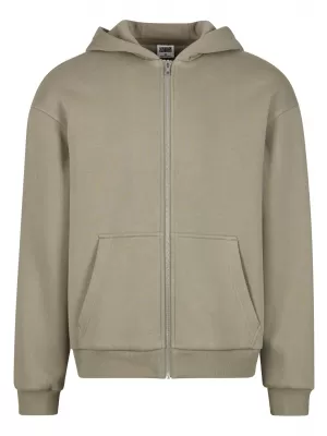 Muški sweatshirt URBAN CLASSICS TB7284 BLIJEDO MASLINASTO