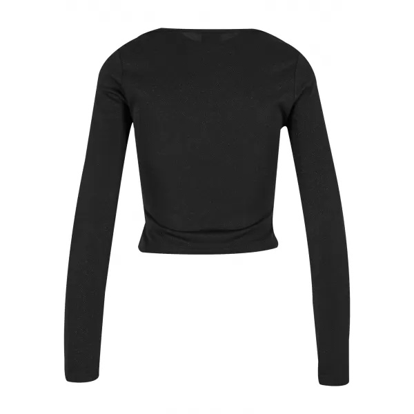  Ženska majica kratkih rukava URBAN CLASSICS TB6996 CRNA 
