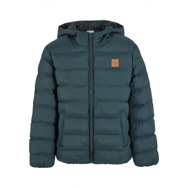  Dječja jakna URBAN CLASSICS UCK863 TAMNOZELENE BOJE 