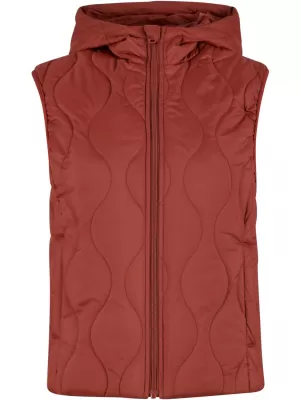 Ženski prsluk URBAN CLASSICS TB7009 TAMNA HRĐA