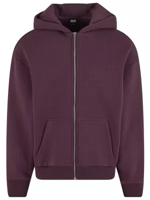 Muški sweatshirt URBAN CLASSICS TB7284 ŠLJIVA LJUBIČASTA