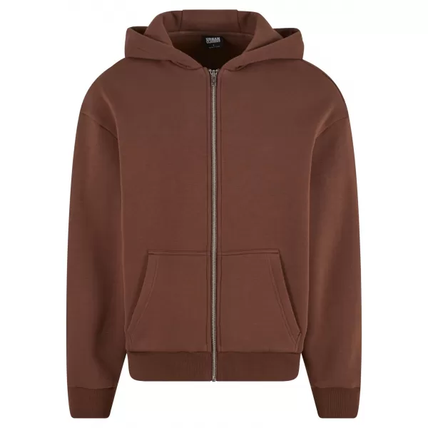 Muški sweatshirt URBAN CLASSICS TB7284 ČOKOLADNO SMEĐA 