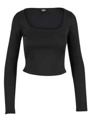 Ženska majica kratkih rukava URBAN CLASSICS TB6996 CRNA
