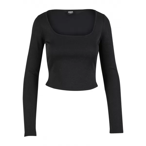  Ženska majica kratkih rukava URBAN CLASSICS TB6996 CRNA 