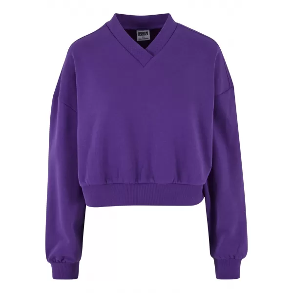  Ženska majica URBAN CLASSICS TB6090 PRAVA LJUBIČASTA 