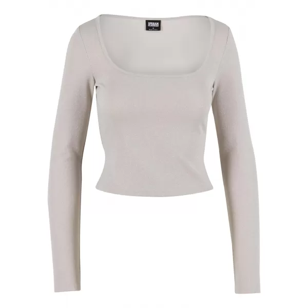  Ženska majica kratkih rukava URBAN CLASSICS TB6996 BIJELO/PIJESAK 