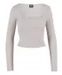 Ženska majica kratkih rukava URBAN CLASSICS TB6996 BIJELO/PIJESAK