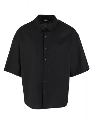 Košulja URBAN CLASSICS TB6608 CRNI
