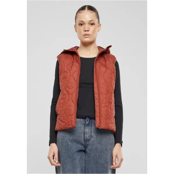  Ženski prsluk URBAN CLASSICS TB7009 TAMNA HRĐA 