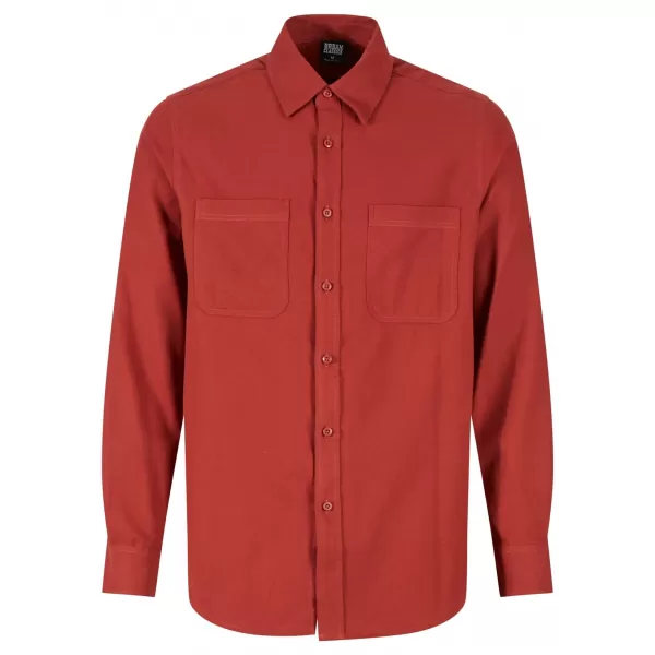  Košulja URBAN CLASSICS TB6357 TAMNA HRĐA 