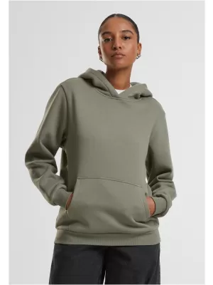Ženski sweatshirt URBAN CLASSICS TB7105 BLIJEDO MASLINASTO