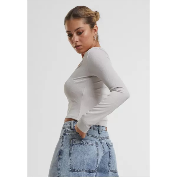 Ženska majica kratkih rukava URBAN CLASSICS TB6996 BIJELO/PIJESAK 