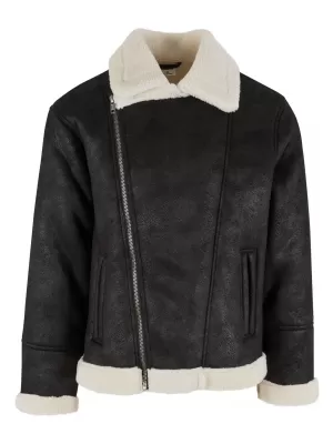 Muška jakna URBAN CLASSICS TB7048 CRNI/BIJELI PIJESAK