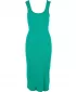 Haljina URBAN CLASSICS TB6190 PAPRATI ZELENA