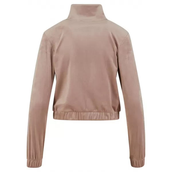  Ženski sweatshirt URBAN CLASSICS TB7113 ROSE ROSE 
