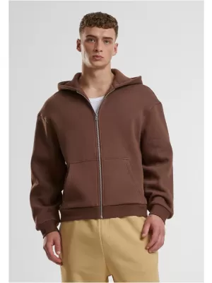 Muški sweatshirt URBAN CLASSICS TB7284 ČOKOLADNO SMEĐA