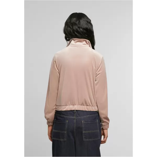  Ženski sweatshirt URBAN CLASSICS TB7113 ROSE ROSE 