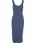 Haljina URBAN CLASSICS TB6190 VINTAGE PLAVA