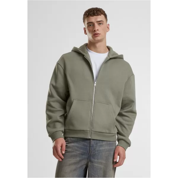  Muški sweatshirt URBAN CLASSICS TB7284 BLIJEDO MASLINASTO 