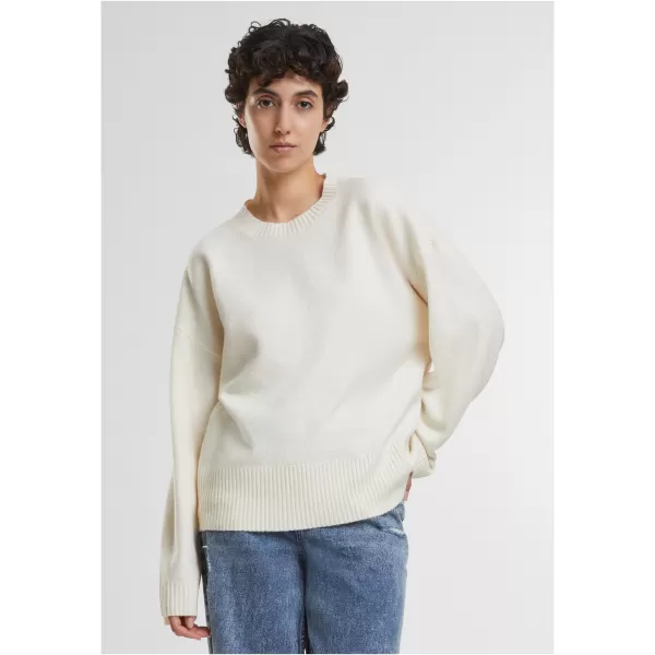  Ženski pulover URBAN CLASSICS TB7094 BIJELO/PIJESAK 