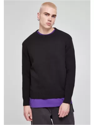 Muški džemper URBAN CLASSICS TB6336 CRNI