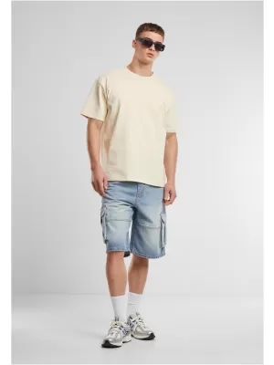 Muška majica kratkih rukava URBAN CLASSICS TB7557 BIJELO/PIJESAK