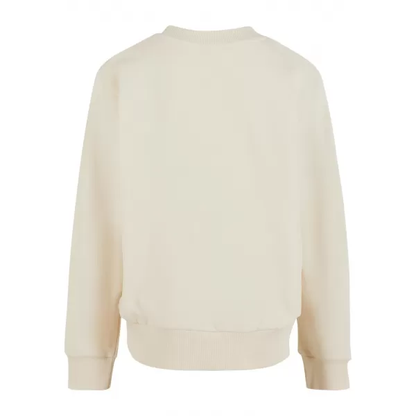  Dječji sweatshirt URBAN CLASSICS UCK6663 BIJELO/PIJESAK 