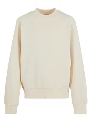 Dječji sweatshirt URBAN CLASSICS UCK6663 BIJELO/PIJESAK