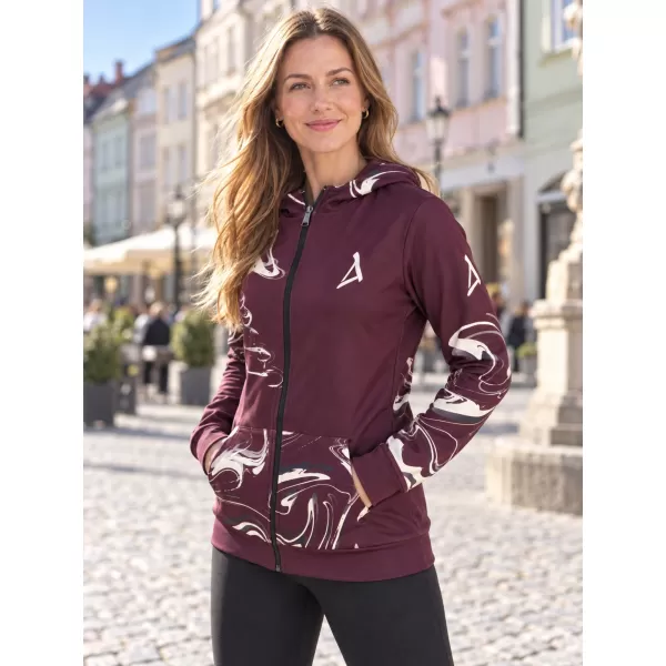  Ženska dukserica na Zip Premium ALTISPORT VOJ/ALW064MI02 RUDA 