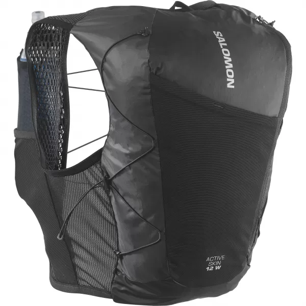  Ženski ruksak SALOMON ACTIVE SKIN 12 WOMEN SET LC2178600 CRNO/METALNO 
