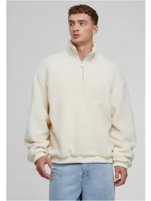 Muški sweatshirt URBAN CLASSICS TB7266 BIJELO/PIJESAK